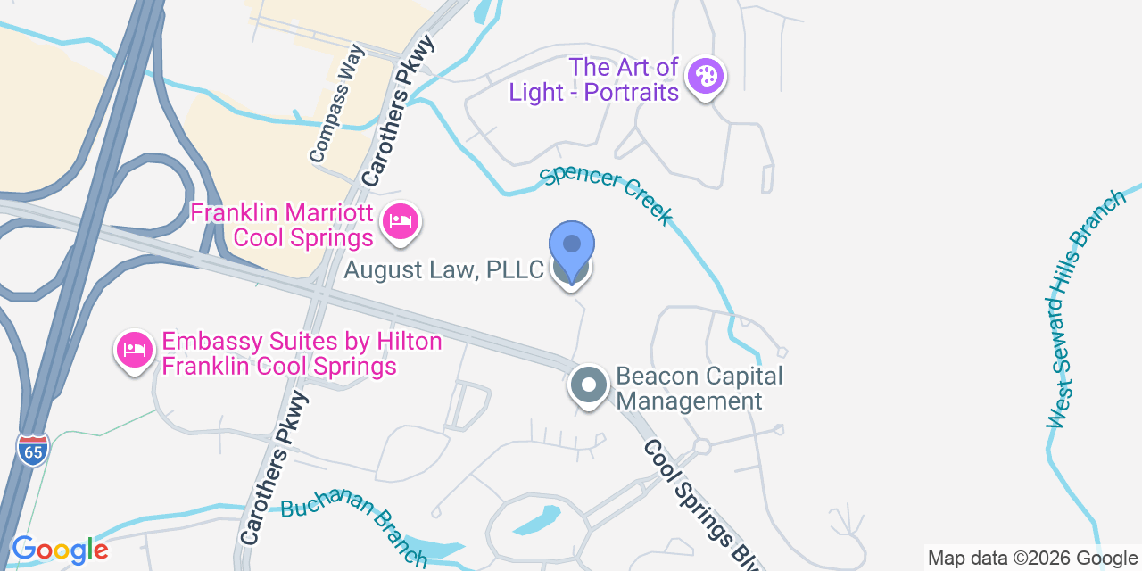 Map location for Swafford Law Firm
