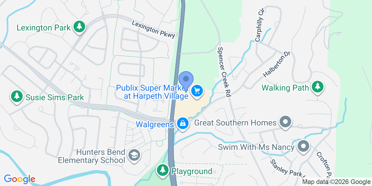 Map location for Jon D Curtis