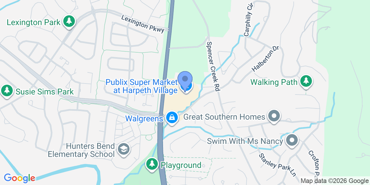 Map location for Dana McLendon Law