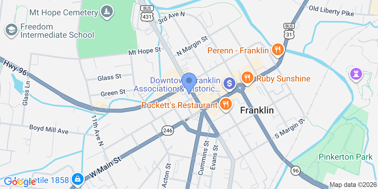 Map location for Jack Welch