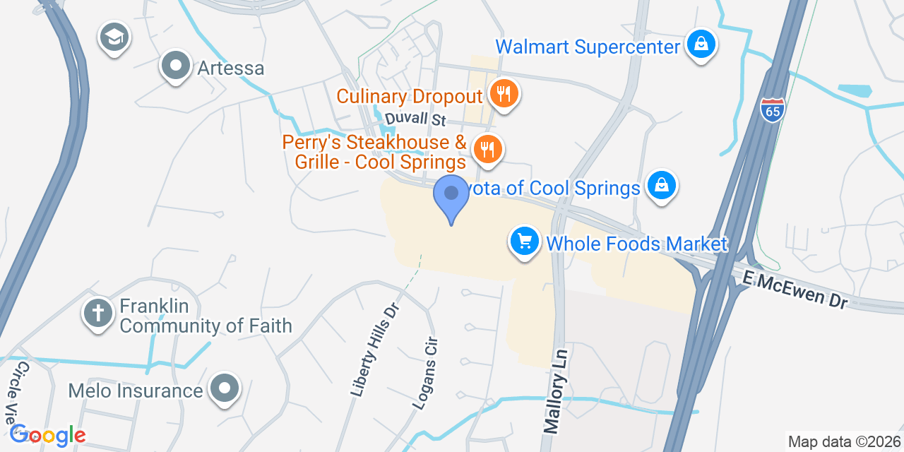 Map location for Nanette J. Gould, Attorney at Law