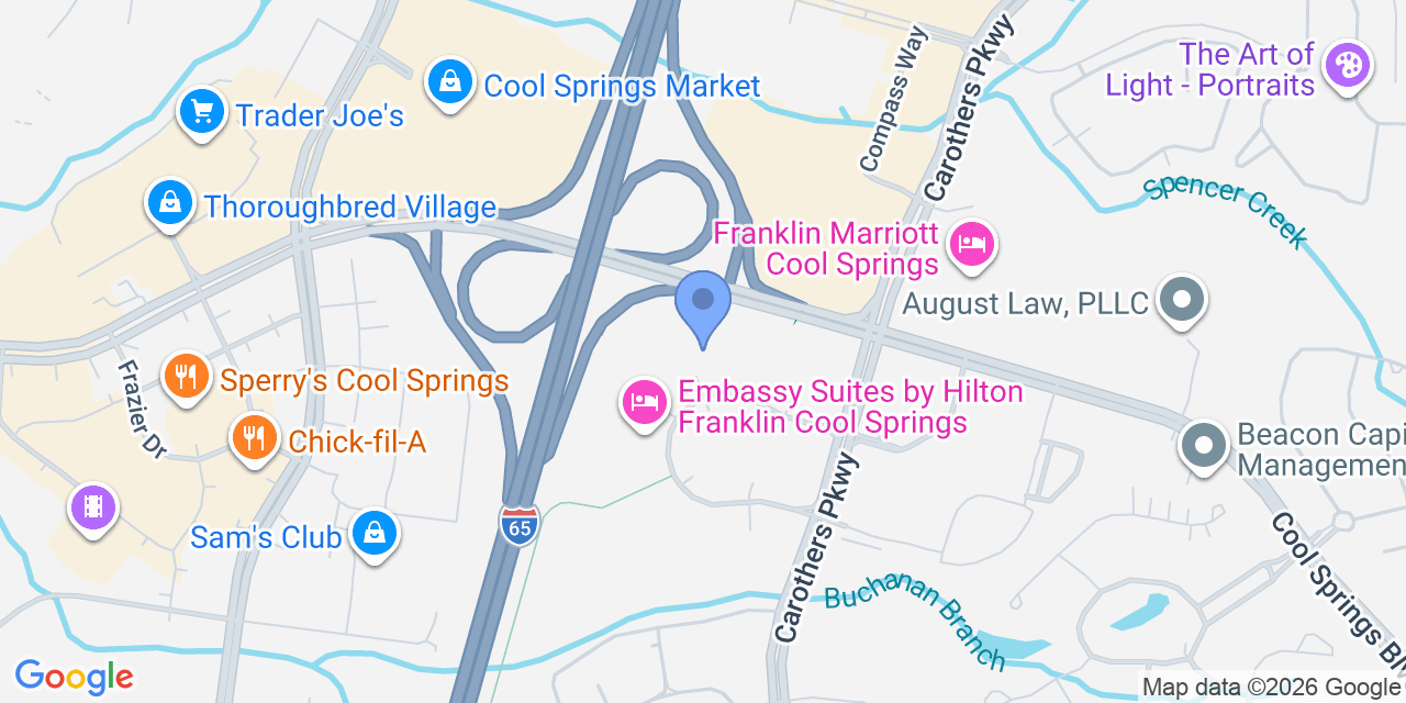 Map location for Escrow Services of Tennessee, LLC