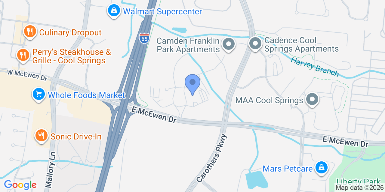 Map location for Thompson Burton PLLC