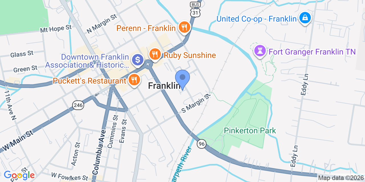 Map location for Steltemeier & Westbrook, PLLC