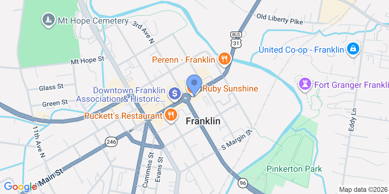 Map location for All Things Family Law