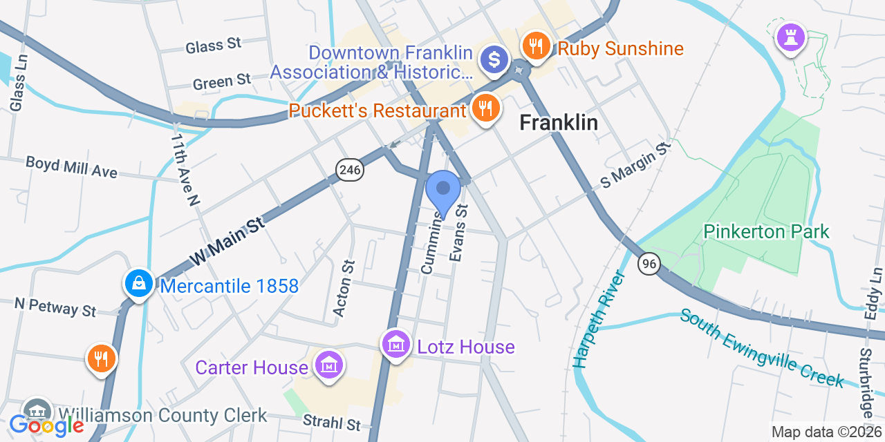 Map location for Craig Brent Attorneys