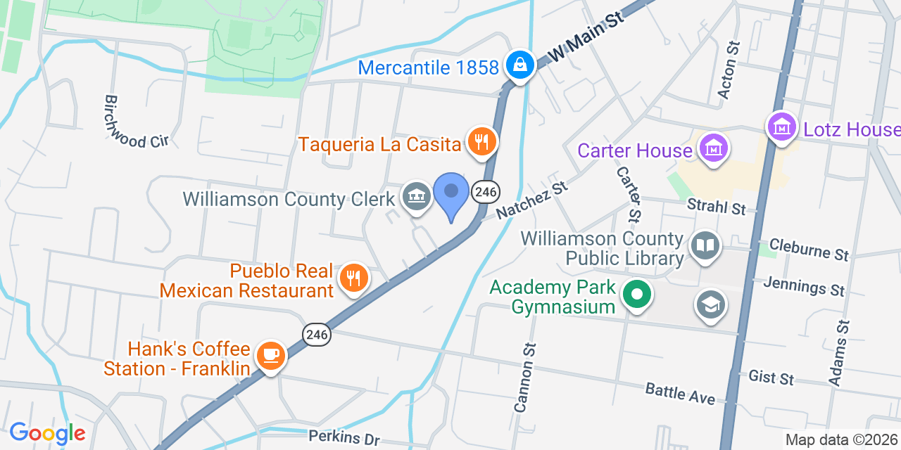 Map location for John P. Webb, Attorney At Law