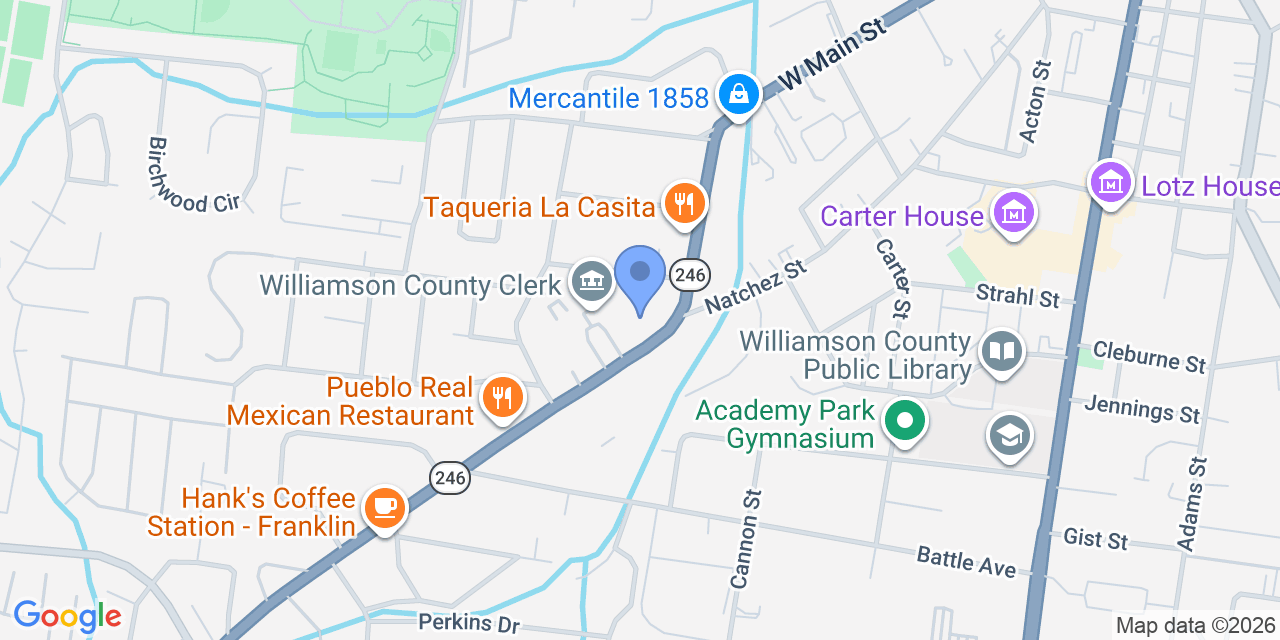 Map location for Henry Ambrose Attorney and Mediator