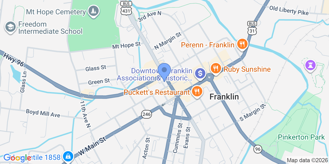 Map location for Hartzog H Mark