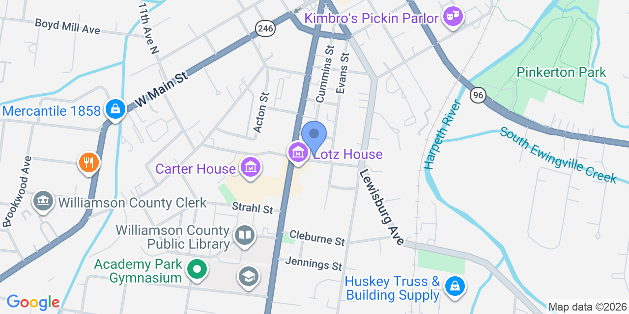 Map location for Fort, Holloway, & Saylor
