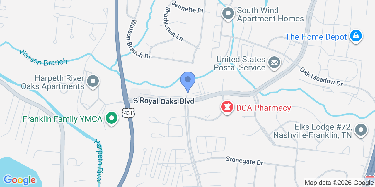 Map location for Campbell Perky Johnson, PLLC